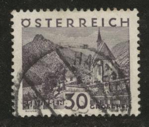 Austria Scott 334 Used stamp from 1929-30 set