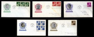 # 889 to 893 First Day Covers with Ioor cachet dated 1940 - #2