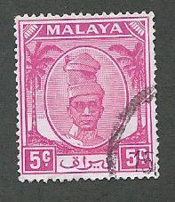Malaya-Perak  Scott 120  Used