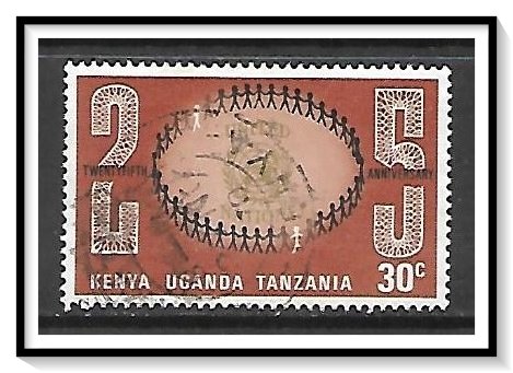 Kenya Uganda Tanganyika (KUT) #221 Anniversary UN Used