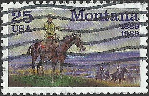 # 2401 USED MONTANA STATEHOOD CENTENIAL    