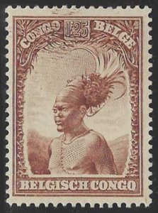 Belgian Congo #148 (1931), MH single, cat. $0.25