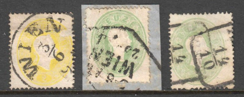 AUSTRIA 12-13(2) AWESOME CANCELS $95 SCV COLLECTION LOT