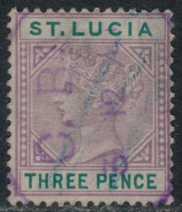 St. Lucia #32a  Revenue usage (CV $20.00 postally used)