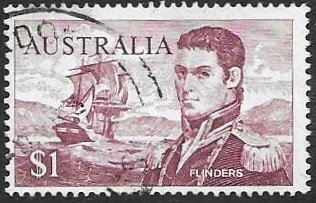 Australia 415a   1966   $1  VF Used  ( 15x14)