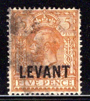 Great Britain Offices in Turkey / British Levant #51, used, typical cancel