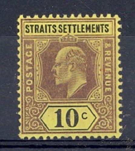 Straits Settlements Scott 98 Mint hinged (Catalog Value $29.00)