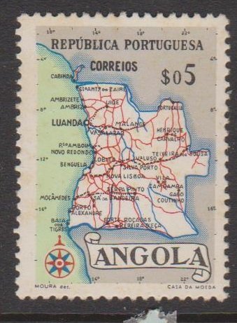 Angola Sc#386 MH