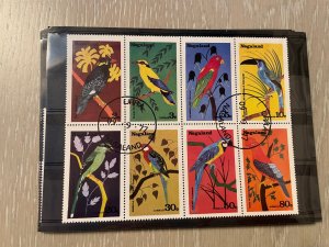 Birds : different issues on this topic (4 photos) with Very Fine stamps