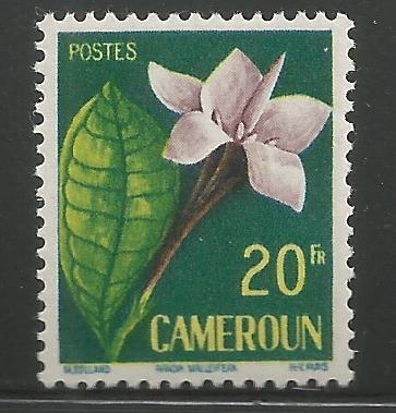 CAMEROUN  333  MINT HINGED,  FLOWER ISSUE