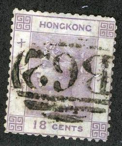 Hong Kong Sc 17 B62 Black Cancel