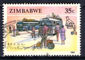 Zimbabwe; 1990: Sc. # 627: Used Single Stamp