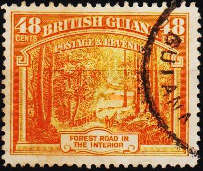 British Guiana.1938 48c S.G.314 Fine Used