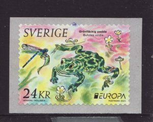 Sweden 2021 MNH - EUROPA - European Green Toad - set of 1 stamp