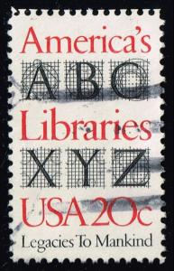 US #2015 America's Libraries; Used (0.25)