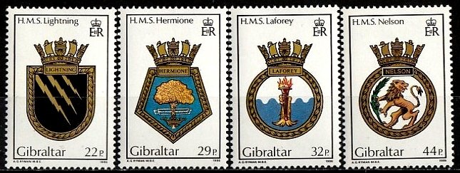 Gibraltar 1984 S.G. 513-516 MNH (1352)