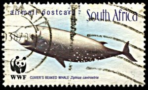 South Africa C27, used, Cuvier's Beaked Whale, World Wildlife Fund