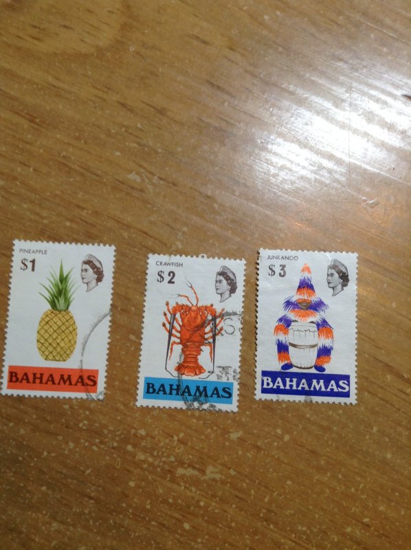 Bahamas  # 328-30  Used