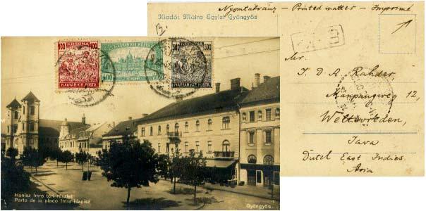 Hungary 100K and 500K Harvesting Wheat and 400K Parliament Building 1925 PPC ...