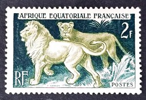 French Equatorial Africa #196 MVLH FVF   (XBB)