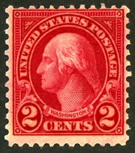 U.S. #634 MINT OG HR