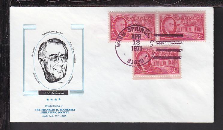 Franklin D Roosevelt 1971 Cover BIN 