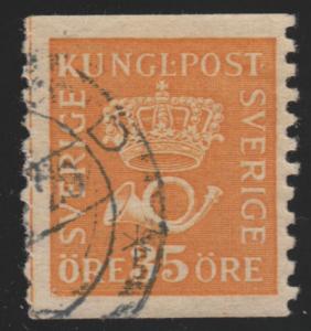 Sweden 145 Crown and Post Horn 1922