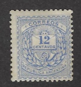 Argentina SC#45 Mint VF Essay SCV$60.00...Enjoy a Bargain!