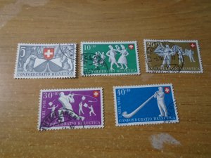 Switzerland  #  B201-05   used