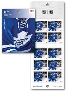 NHL Hockey TORONTO BLUE JAYS Team JERSEY = Booklet of 10 CANADA 2013 #2676a MNH