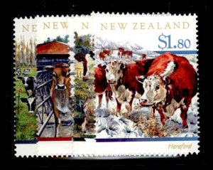 New Zealand #1406-11  Single (Complete Set)