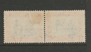 South West Africa 1931 2d Correct pair MM SG 76