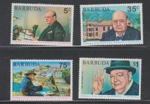 Barbuda # 188 /194 & 194a, Churchill, Souvenir Sheet, Mint NH, 1/2 Cat.