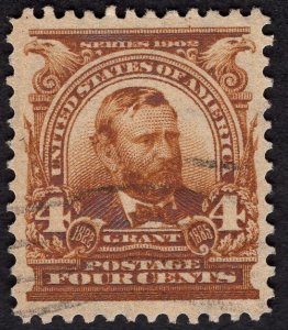 US #303 Extra Fine/Superb. Used w/faint cancel.