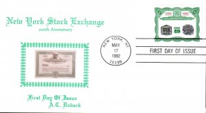 #2630 New York Stock Exchange Doback FDC