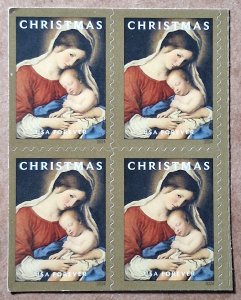 United States #5940 (73c) Madonna & Child MNH block of 4 (2024)