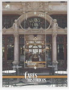 Portugal 2016 Historic Cafes Majestic Oporto YT#F4191 Mi#BL404 Mf#BL565