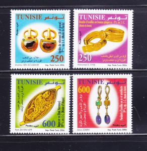 Tunisia 1396-1399 Set MNH Jewelry