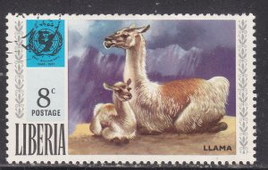 Liberia 573 Llamas 1971