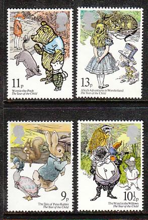 Great Britain Fairy Tales 867-70 MNH VF