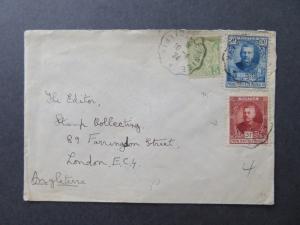 London 1924 Cover to USA - Z7802