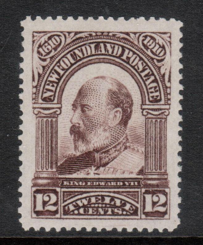 Newfoundland #102 Extra Fine Mint Barely Hinged