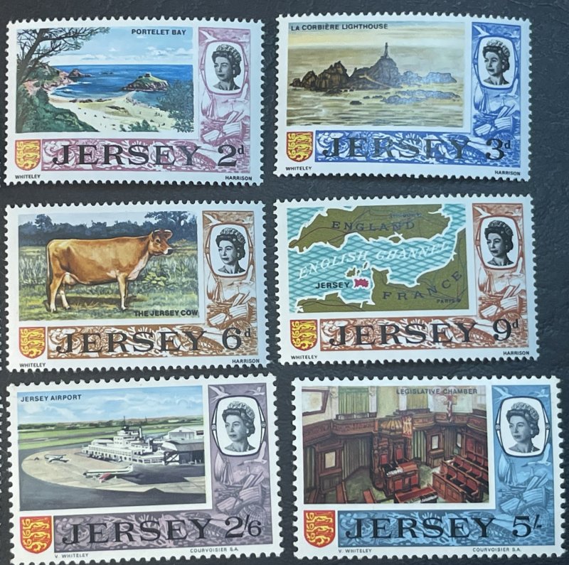 JERSEY # 7-21-MINT NEVER/HINGED----COMPLETE SET----1969