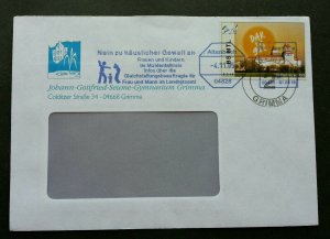 Germany Private Post BS MTL Bird Building (stamp FDC) *rare