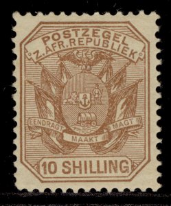 SOUTH AFRICA - Transvaal QV SG213, ½d on 1s green, M MINT. Cat £24.