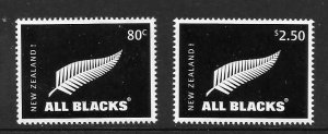 NEW ZEALAND SG3562/3 2014 ALL BLACKS  MNH