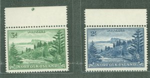 Norfolk Island #23-24  Single (Complete Set)