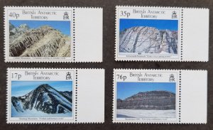 British Antarctic Territory Geological 1995 Mountain Rock (stamp) MNH *see scan