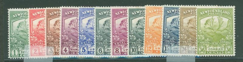 Newfoundland #115-126 Unused Single (Complete Set)