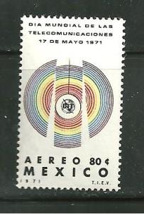 Mexico C-387 MNH Radio Waves